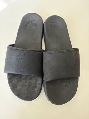 Reef Men’s Black Slide Sandals